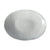 Pebble Oval White Lace