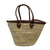 Market Basket - Leather Trim
