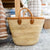 Market Basket - Leather Trim (short handle)